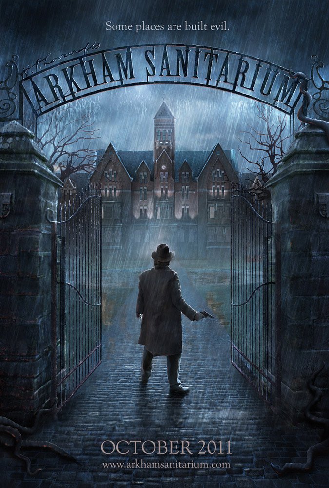 Poster for the film Arkham Sanitarium