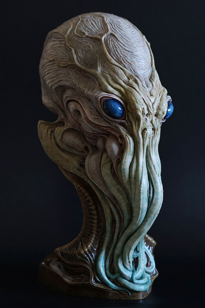 Cthulhu Bust Sculpture